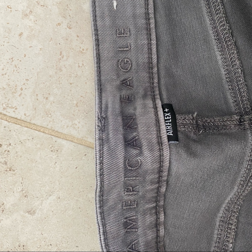 Gray Air Flex Patch Jeans. - image 4